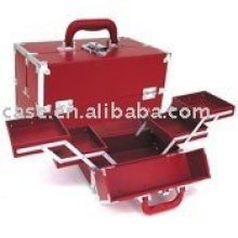 4 Extendable Trays cosmetic case